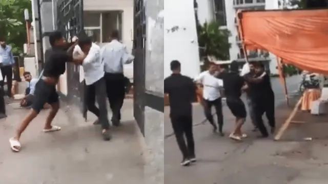 men-go-wild-in-noida-society-as-they-fight-over-parking-issues-netizens-call-reason-common-viral-video